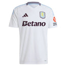 Camisa Aston Villa Away 24/25 - Branca - MAJESTO BR