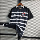 Camisa Corinthians Fora 14/15 - Versão Retrô Preta e Branca - MAJESTO BR
