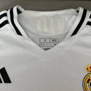 Camisa Real Madrid I Home 2024/25 Jogador Masculino Branco - MAJESTO BR