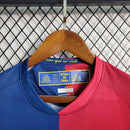 Camisa Retrô Barcelona I Home Nike 2008/09 UEFA Champions League Azul e Grená - MAJESTO BR