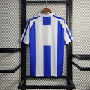 Camisa Retrô Espanyol I Home Massana 1984/89 Masculino Azul e Branco - MAJESTO BR