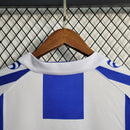 Camisa Retrô Espanyol I Home Massana 1984/89 Masculino Azul e Branco - MAJESTO BR