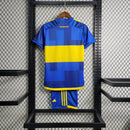 Conjunto Infantil Boca Juniors I 23/24 - Azul - MAJESTO BR