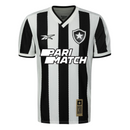 Camisa Botafogo Titular 24/25 - Versão Feminina Baby Look Preta e Branca - MAJESTO BR