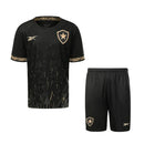 Conjunto Infantil Botafogo II 24/25 - Preto e Dourado - MAJESTO BR