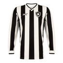 Camisa Botafogo Titular 24/25 Manga Longa - Preta e Branca - MAJESTO BR