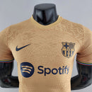 Camisa Barcelona Away 22/23 Jogador Nike Masculina - Dourada - MAJESTO BR