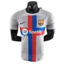 Camisa Barcelona Third 22/23 Jogador Nike Masculina - Cinza - MAJESTO BR