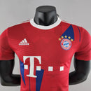 Camisa Bayern de Munique 10 Títulos Alemães 22/23 Jogador Adidas Masculina - Vermelho - MAJESTO BR