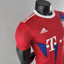 Camisa Bayern de Munique 10 Títulos Alemães 22/23 Jogador Adidas Masculina - Vermelho - MAJESTO BR