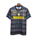 Camisa Retrô Inter de Milão II Away 1997/98 Umbro Masculina Preto e Cinza - MAJESTO BR