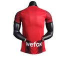 Camisa Milan I 23/24 Jogador Puma Masculina - Vermelho e Preto - MAJESTO BR