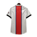 Camisa Paris Saint Germain PSG Retrô Away 98/99 Torcedor Nike Masculina - Branco, Azul e Vermelho - MAJESTO BR