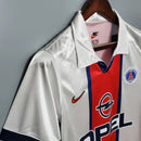 Camisa Paris Saint Germain PSG Retrô Away 98/99 Torcedor Nike Masculina - Branco, Azul e Vermelho - MAJESTO BR