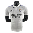 Camisa Real Madrid Home 22/23 Jogador Adidas Masculina - Branca - MAJESTO BR
