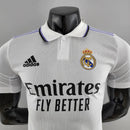 Camisa Real Madrid Home 22/23 Jogador Adidas Masculina - Branca - MAJESTO BR