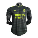 Camisa Real Madrid Third 22/23 Jogador Adidas Masculina - Preta - MAJESTO BR