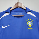 Camisa Retrô 2002 Seleção Brasileira II Nike Masculina - Azul - MAJESTO BR