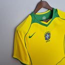 Camisa Retrô 2004 Seleção Brasileira I Nike Masculina - Amarela - MAJESTO BR