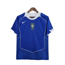 Camisa Retrô 2004 Seleção Brasileira II Nike Masculina - Azul - MAJESTO BR