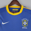 Camisa Retrô Seleção Brasileira II 2010/11 Nike Masculino Azul e Amarelo - MAJESTO BR