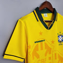 Camisa Retrô 94/95 Seleção Brasileira I Umbro Masculina - Amarela - MAJESTO BR