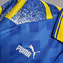 Camisa Retrô Parma Puma 1995/97 Masculino Azul e Amarelo - MAJESTO BR