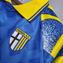 Camisa Retrô Parma Puma 1995/97 Masculino Azul e Amarelo - MAJESTO BR