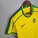 Camisa Retrô Seleção Brasileira I Home 1998/99 Nike Masculino Amarelo - MAJESTO BR