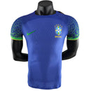 Camisa Seleção Brasileira II 2022 Jogador Nike Masculina - Azul - MAJESTO BR