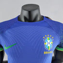 Camisa Seleção Brasileira II 2022 Jogador Nike Masculina - Azul - MAJESTO BR