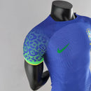 Camisa Seleção Brasileira II 2022 Jogador Nike Masculina - Azul - MAJESTO BR