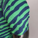 Camisa Seleção Brasileira Pré-Jogo 2022 Jogador Nike Masculina - Azul e Verde - MAJESTO BR