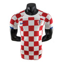 Camisa Seleção da Croácia Home 22/23 Jogador Nike Masculina - Vermelho e Branco - MAJESTO BR