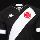 Camisa Vasco Home 23/24 - Preta e branca - MAJESTO BR