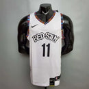 Camisa Regata Brooklyn Nets Branca City Edition - Nike - Masculina - MAJESTO BR
