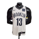 Camisa Regata Brooklyn Nets Branca e Preta - Nike - Masculina - MAJESTO BR