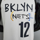 Camisa Regata Brooklyn Nets Branca - Nike - Masculina - MAJESTO BR