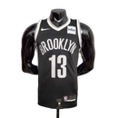Camisa Regata Brooklyn Nets Preta e Branca - Nike - Masculina - MAJESTO BR