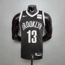 Camisa Regata Brooklyn Nets Preta e Branca - Nike - Masculina - MAJESTO BR