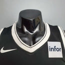 Camisa Regata Brooklyn Nets Preta e Branca - Nike - Masculina - MAJESTO BR