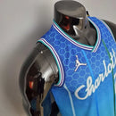 Camisa Regata Charlotte Hornets Azul Clara - Nike - Masculina - MAJESTO BR