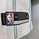 Camisa Regata Charlotte Hornets Branca e Azul - Nike Jordan - Masculina - MAJESTO BR