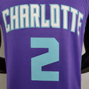Camisa Regata Charlotte Hornets Roxa - Nike - Masculina - MAJESTO BR