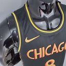 Camisa Regata Chicago Bulls Preta e Amarela - Nike - Masculina - MAJESTO BR