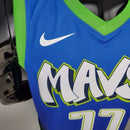 Camisa Regata Dallas Mavericks Azul e Verde - Nike - Masculina - MAJESTO BR