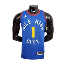 Camisa Regata Denver Nuggets Azul City Edition - Nike - Masculina - MAJESTO BR