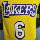 Camisa Regata Los Angeles Lakers Amarela - Nike - Masculina Gola V - MAJESTO BR