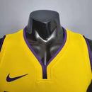 Camisa Regata Los Angeles Lakers Amarela - Nike - Masculina Gola V - MAJESTO BR