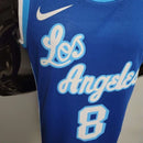 Camisa Regata Los Angeles Lakers Azul e Branca - Nike - Masculina - MAJESTO BR